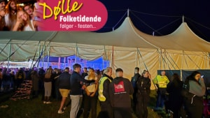 Sydsjællands og Lolland-Falsters Politi måtte uddele en række bøder til gæster Dølle. Foto: Presse-fotos.dk