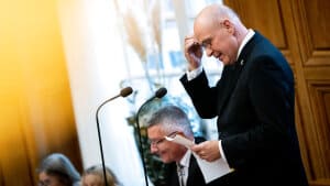 Venstres Søren Gade blev valgt som formand for Folketinget efter valget 1. november. (Arkivfoto). - Foto: Ida Marie Odgaard/Ritzau Scanpix