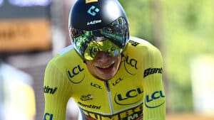 Jonas Vingegaard har imponeret en hel cykelverden under dette års Tour de France, hvor han har vundet to etaper og kører til Paris søndag iført den gule førertrøje. Foto: Anne-Christine Poujoulat/Ritzau Scanpix
