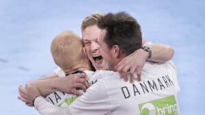 Efter semifinalenederlag i de seneste to store slutrunder lykkedes det fredag Danmark at nå EM-finalen. Foto: Liselotte Sabroe/Ritzau Scanpix